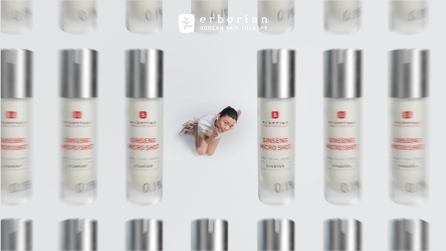 Image of Erborian Ginseng Micro Shot Serum, Microneedling Treatment, Korean Skincare