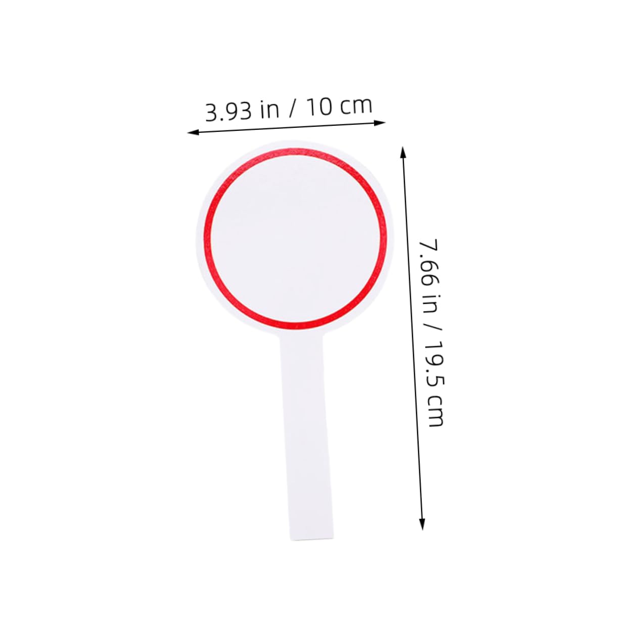 Housoutil 2pcs Score Board Dry Erase Writable Board Handhold Scoring Board Judges Score Paddles Small Classroom Whiteboard Scoreboard for Games Erasable Paddles Handheld Voting Paddles Foam