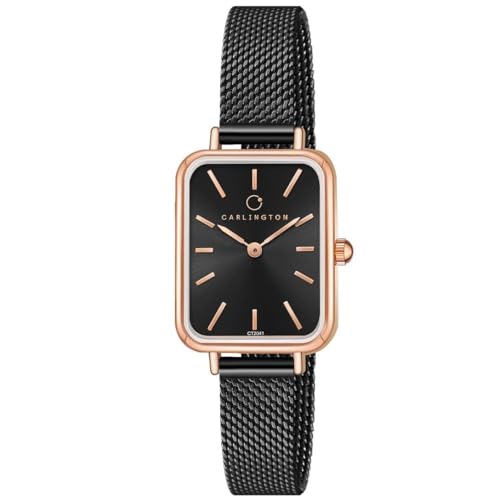 Carlington Iconic Analog Watches for Women with Premium Stainless Steel Mesh Strap – CT 2041 Carlington Iconic Analog Watches for Women with Premium Stainless Steel Mesh Strap – CT 2041