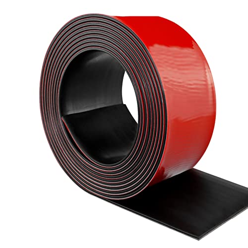 Neoprene Rubber Strips Self Adhesive Solid Rubber Sheets, Rolls & Strips for DIY Gaskets Crafts Pads Seals Warehouse Flooring Neoprene Sheet with Adhesive Backing (3