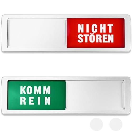 FLEXNOVA Besetzt Schild Toilette, Bitte Nicht Stören Schild Selbstklebend,...