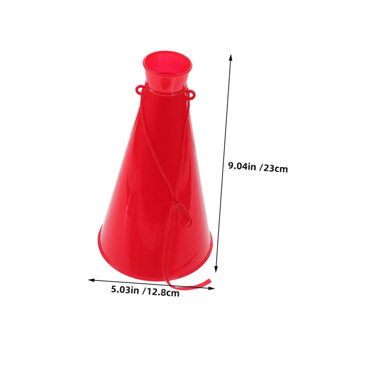 SOLUSTRE Handheld Megaphones for Kids 2pcs Plastic Party Horns Toys Cheer Party Decorations Soccer Game Favors