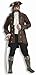 Forum Novelties Men's Buccaneer Jacket Pirate Costume, Brown, Standard