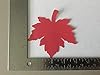 25 Large Fall Leaf Die Cuts, 4 Inch Red Paper Cutouts, Autumn Table Scatter, Thanksgiving Craft Supplies, Thankful Tree Decorations, Seasonal Scrapbooking Shapes #1