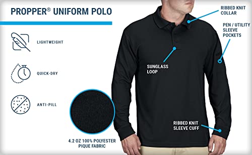 Propper Men's Uniform Polo-Long Sleeve4