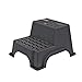 Produktbild Milenco MGI Double Step Doppeltrittstufe Kunstoff schwarz und Kunststoff Heringe