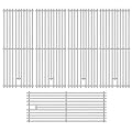 Boloda 5 Pack 9mm Cooking Grids for Bull Grill Grate Replacement Parts,5 Pack Cooking Grids for Bull 57569, Bull 57568,for 5 Burner Brahma Lion Premium 40-Inch Grills L90000 90000Grill Grates