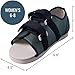 DMI Post Op Shoe,Surgical Walking Shoe for Plantar Fasciitis,Foot Pain,Broken Foot or Toes,Lightweight,Adjustable Straps,Universal Left or Right Foot Fit,1 Each,Shoe Size 6-8,FSA HSA Eligible
