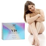 V18 Vaginal Pussy Hygiene wash soap bar With Strawberry Fragrance, Gentle Daily All Over Feminine Body wash bar, Removes Odor, Feminine wash soap pH Balanced
