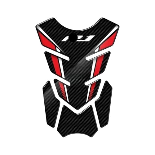 Coussin protection réservoir moto aspect carbone pour YZF-R1 R1M antidérapant