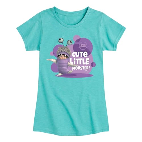 Disney Monsters Inc. - Boo Cute Little Monster - Toddler & Youth Girls Short Sleeve Graphic T-Shirt