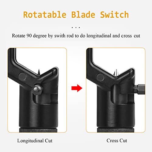 Image of 8-28.6MM Cable Stripper - FTTH Armored Fiber Cable Stripping Knife, Radial Cutter, Slitter Tools for Stripping Fiber Optic Cable Jackets