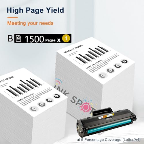 Image of 110A Toner Cartridge for HP 110A (W1112A) for HP LaserJet 108 /108a /108w /136 /136a /136w /136nw /138 /138pnw /138fnw (TN-110A 1PIC)