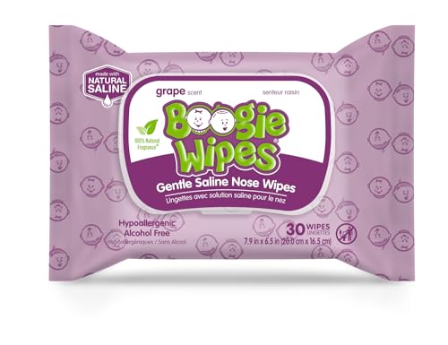 Boogie Wipes Grape 30ct Size 30ct Boogie Wipes Grape 30ct