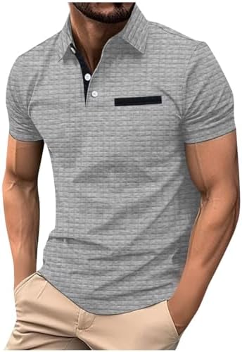 Generic Polo Shirts for Men Short Sleeve Causal Summer Henley Shirt Big and Tall Golf Tshirt Pullover Gym Workout Tee Tops Generic Polo Shirts for Men Short Sleeve Causal Summer Henley Shirt Big and Tall Golf Tshirt Pullover Gym Workout Tee Tops