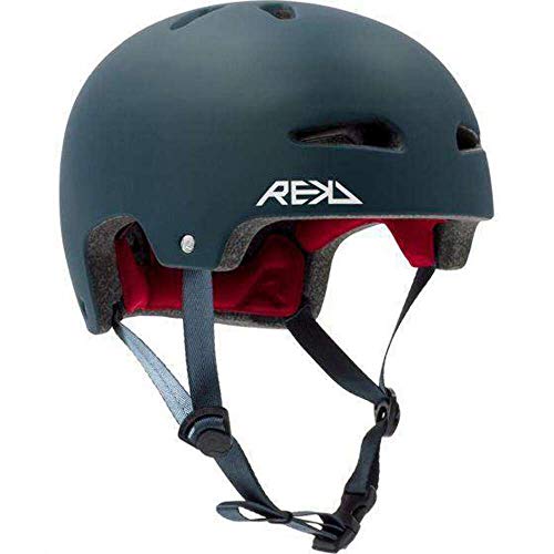 REKD Ultralite In-Mold Helmet Casco Skateboard Unisex Adulto, Azul (Blue), 53-56 cm