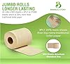 Premium Bamboo Toilet Paper, PFAS Free, Chemical Free Toilet Paper, Unbleached, (24) 3PLY & 300 Sheets, FSC Certified, Organic Brown, Plant-Based, Tree-Free, Plastic Free, BPA Free (24)