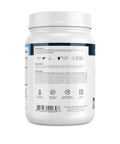 Transparent Labs TL-01 Stim-Free Pre-Workout thumb #6