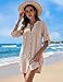 BMJL Women Beach Cover Ups Beachwear Bathing Suit Coverups Swimwear Bikini Swimsuit Cover Up 2026 (Small, Beige)