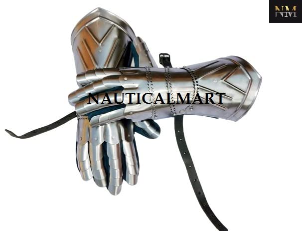 Gothic Gauntlet Armour Fully Functional Finger Cosplay LARP Reenactment
