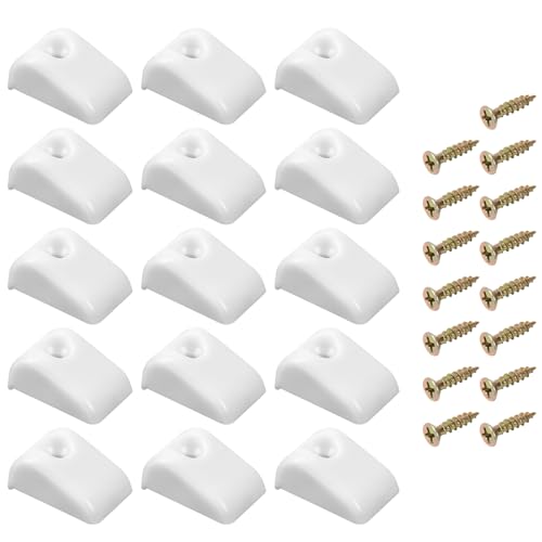 15 PCS Drawer Bumpers Drawer Slide Spacers for Roll Out
