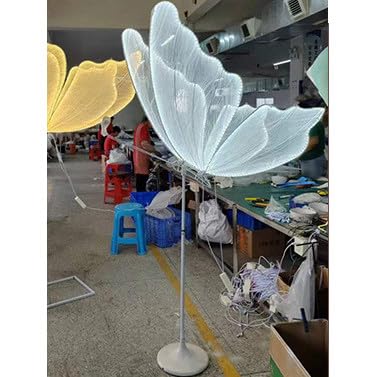 Luces de pie de mariposa para crear un ambiente mágico en bodas y fiestas
