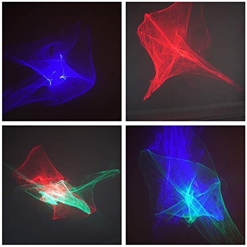 Sharelife Mini Dj Rechargeable Laser Lights, Rgb Aurora Effect Projector Usb For Home Disco Party Show Outdoor Stage Dj Dance Car Garden Holiday Portable Lights Dp4-A-Black thumb #7