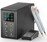 14.6 KW Capacitor Battery Spot Welder, AWithZ Spot Welder, 2-in-1 Automatic & Foot Pedal Two Modes Battery Farad Welding Equipment for 18650/LiFePO4 Lithium Battery Pack Building (P20B)