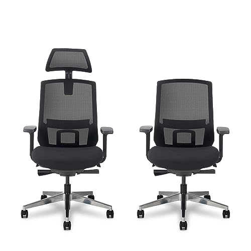 Envoke Ergonomic Office Chair (Black) by Uplift Desk