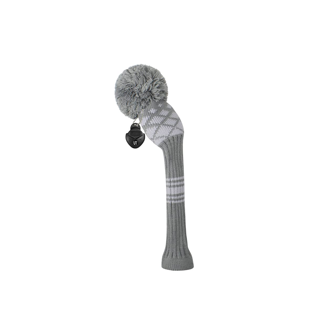 Scott Edward Knit Woods Couvre-Club de Golf pour Clubs de Golf, 1 pièce, Convient aux allées, avec étiquette rotative numérotée