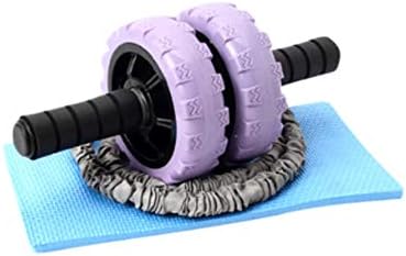 XYZMDJ Rueda del músculo abdominal: almohadilla abdominal for abdominales y brinda un excelente soporte for la parte baja de la espalda, ayudando a eliminar toda la tensión