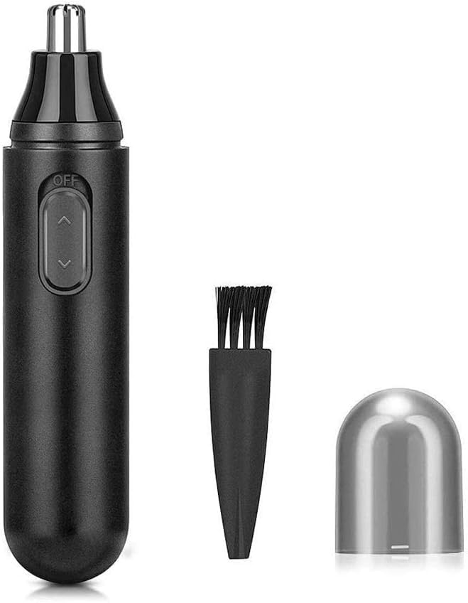 Nose and Ear Hair Trimmer Painless Electric Nose Hair Removal for Men and Women Battery-Operated