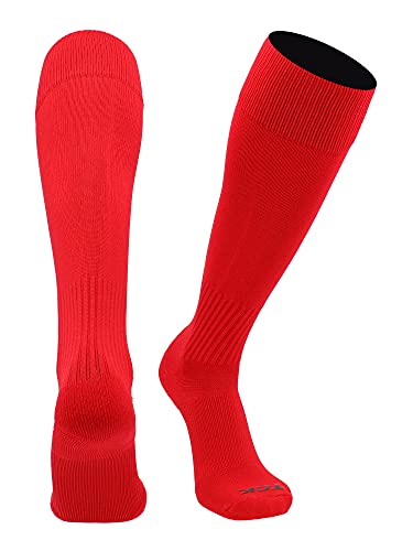Champion Over The Calf Baseball Socks (Scarlet, X-Large) #TOP11
