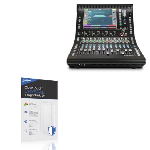 BoxWave Screen Protector Compatible With Allen & Heath dLive CTi1500 - ClearTouch Crystal ToughShield 9H (2-Pack), Clear 9H Tough Flexible Film Screen Protector
