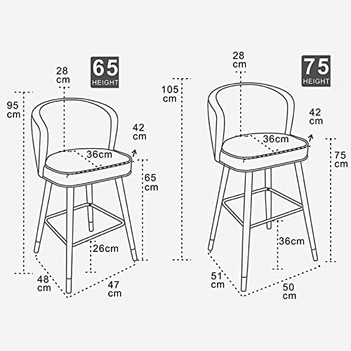 バルサ材】バースツール 錬鉄製ハイスツールバー、アメリカンリフトバースツール、モダンなミニマリスト