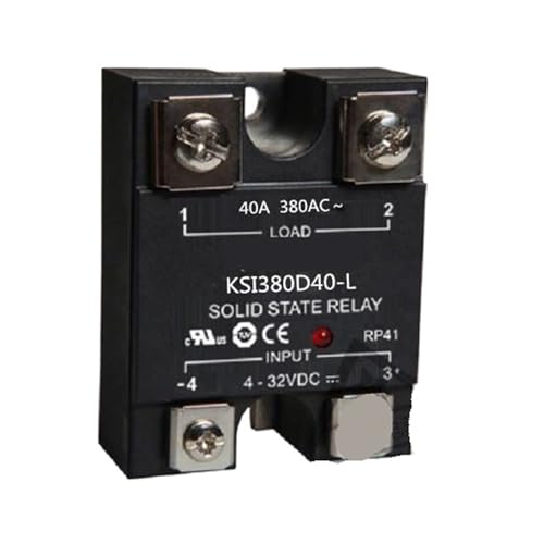 Relé de Estado sólido KSI380D40-L de alta disipación térmica y control 40A 2