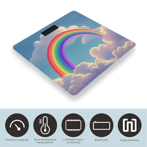 Balanzas Digitales de Baño con Pantalla LCD Grande miniatura 3