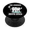 Funny Dentist Gift Idea The Original Selfie Stick Shirt – PopSockets Ausziehbarer Sockel und Griff für Smartphones und Tablets