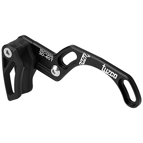 Guia de corrente de bicicleta, Andoer Guia de corrente de liga de alumínio para bicicleta MTB Protet