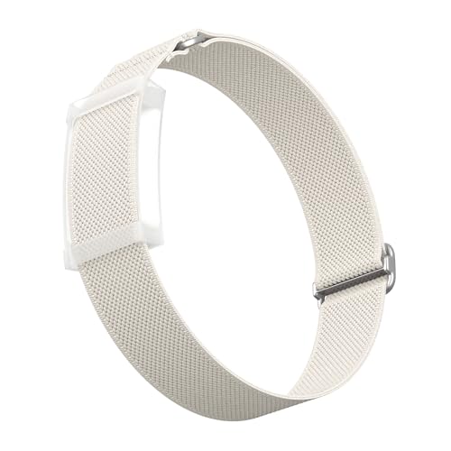 SimpleThings Bizepsarmband kompatibel mit Amazfit Helio Strap mit Schutzhülle elastisches Nylon Sportarmband für Sport & Alltag