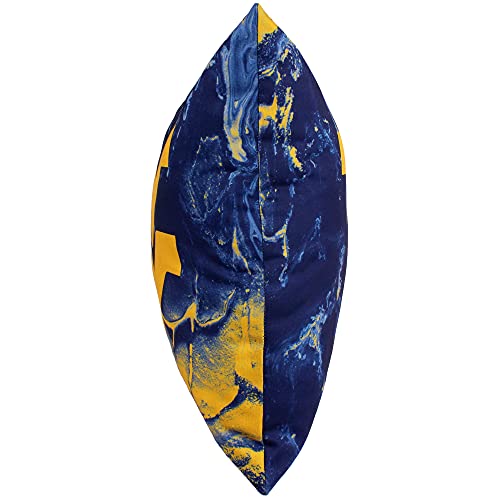 Image of College Covers West Virginia Mountaineers 2 Sided Color Swept Decorative Pillow, 16 inch, Made in The USA