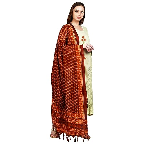 Women's Art Silk Digital Printed Dupatta Beautiful Stole Scarf For Casual Wear4