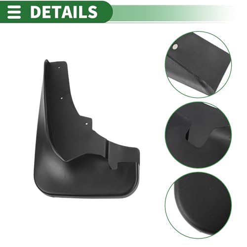 Image of Motoforti Mud Flaps Splash Guards Mud Guards for Mitsubishi Outlander (3.0) 2008-2013 W /Mount Accessories
