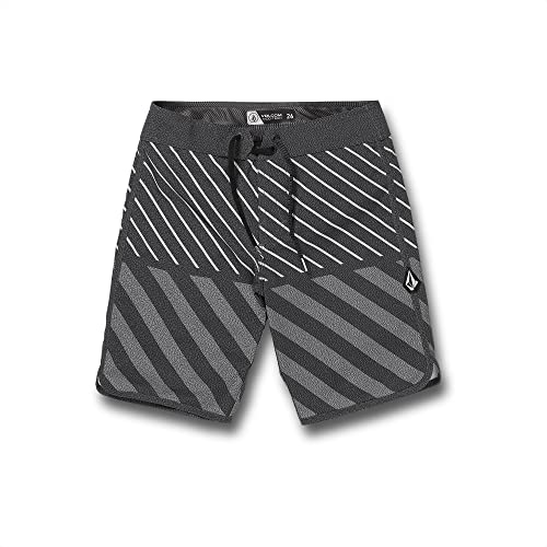 Image of Volcom Boy's Mod Quarta Scallop Black 28