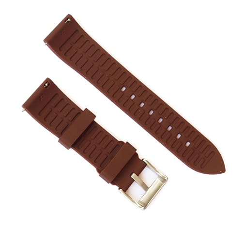Image of WAMD Quick Release Silicone Rubber Watch Straps - Venus - 20mm, 22mm Watch Straps Compatible with Amazfit, Boat, Fossil, Noise, Realme, Redmi, Samsung, Fastrack Smart Watches