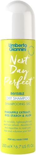 Umberto Giannini Next Day Perfect Invisible Dry Shampoo for Sensitive and Itchy Scalps, 200ml