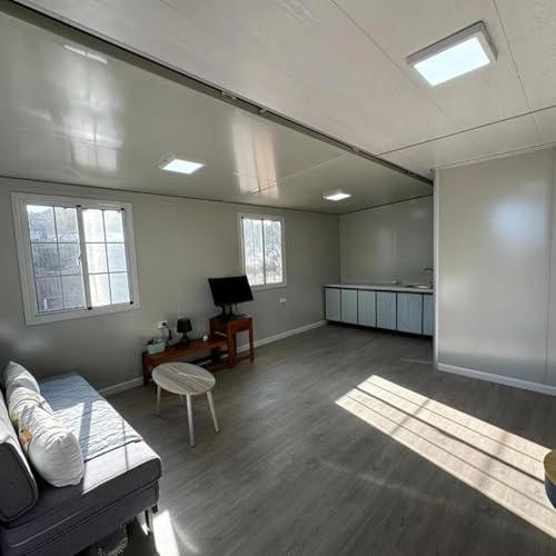 Portable Prefab Tiny Home for Sale Includes 2 Bedrooms, 1 Bathroom, and A Kitchen Inside An Expandable Container House.Tiny House To Live in For Adults Features Foldable, Modular, Prefabricated Design - Image 6