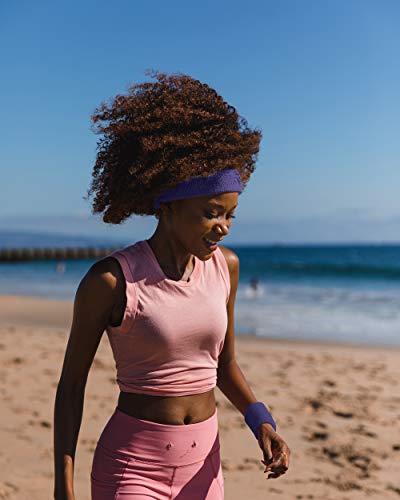 Suddora Purple Headband/Wristband Set - Sports Sweatbands For Head And Wrist #TOP5