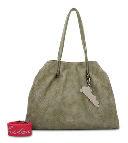 Sac de courses Fritzi aus Preussen vert mousse pour ne plus manquer d'espace en ville