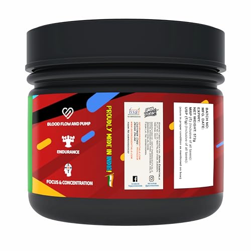 Image of Gayor Essentials Pre Gayor Black Advanced Pre Workout 8g Citrulline Malate Formula with L Theanine Massive Pump Smooth Energy Focus And Concentration 572g /52scoops (Cola)